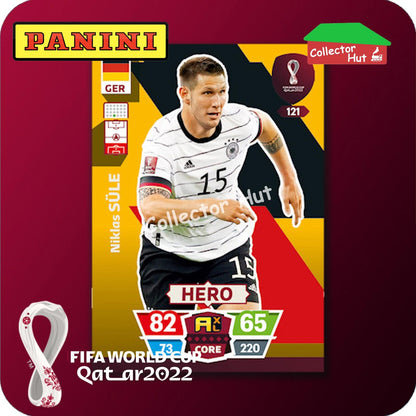 Panini Adrenalyn XL Qatar World Cup 2022 Trading Cards BASE SET #28-144