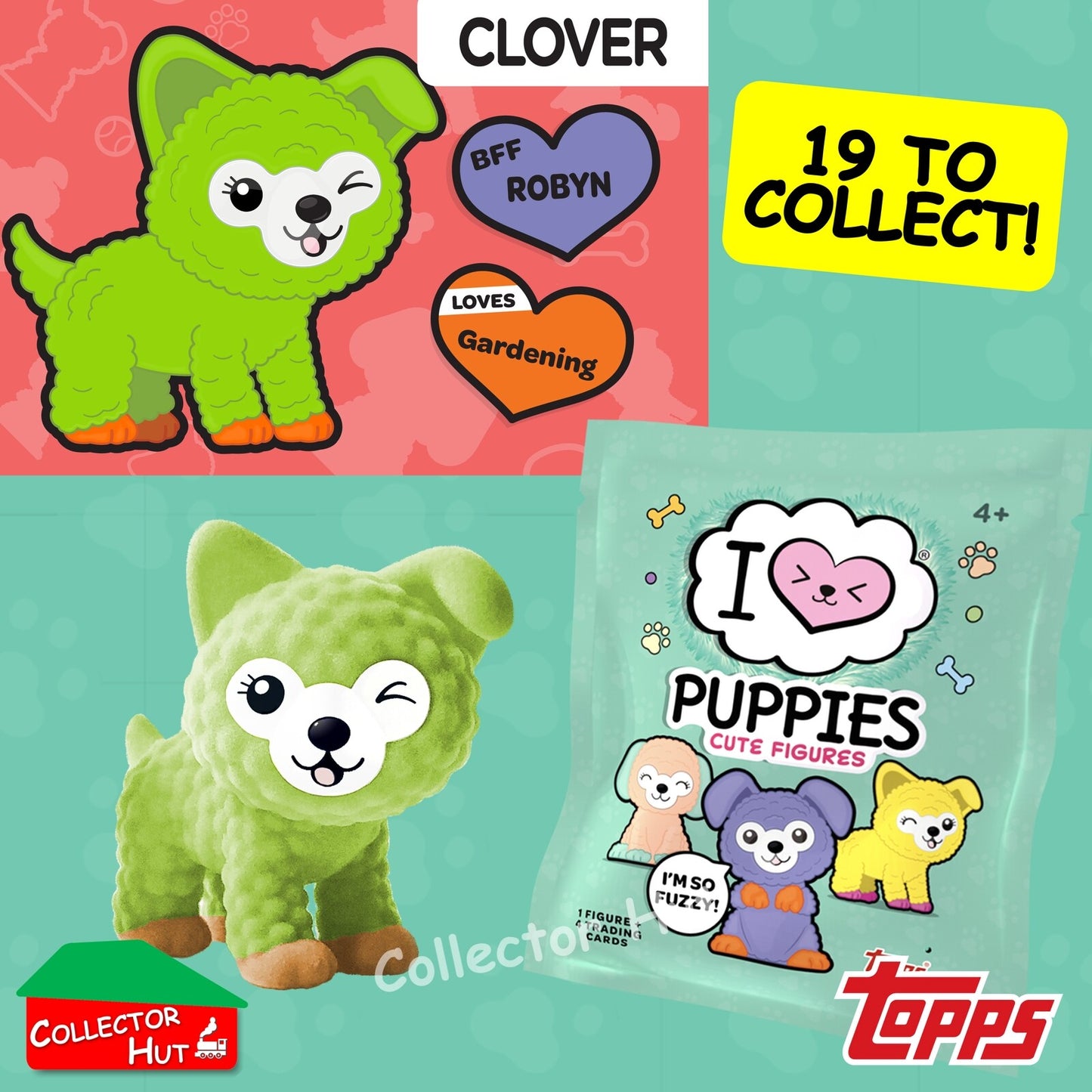 Topps I Love Puppies Cute Blind Bag Mini Figures IDENTIFIED