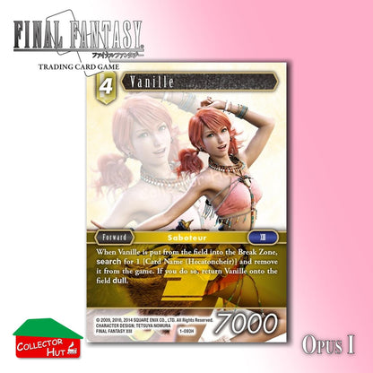 Final Fantasy Trading Card Game OPUS I Singles You Choose
