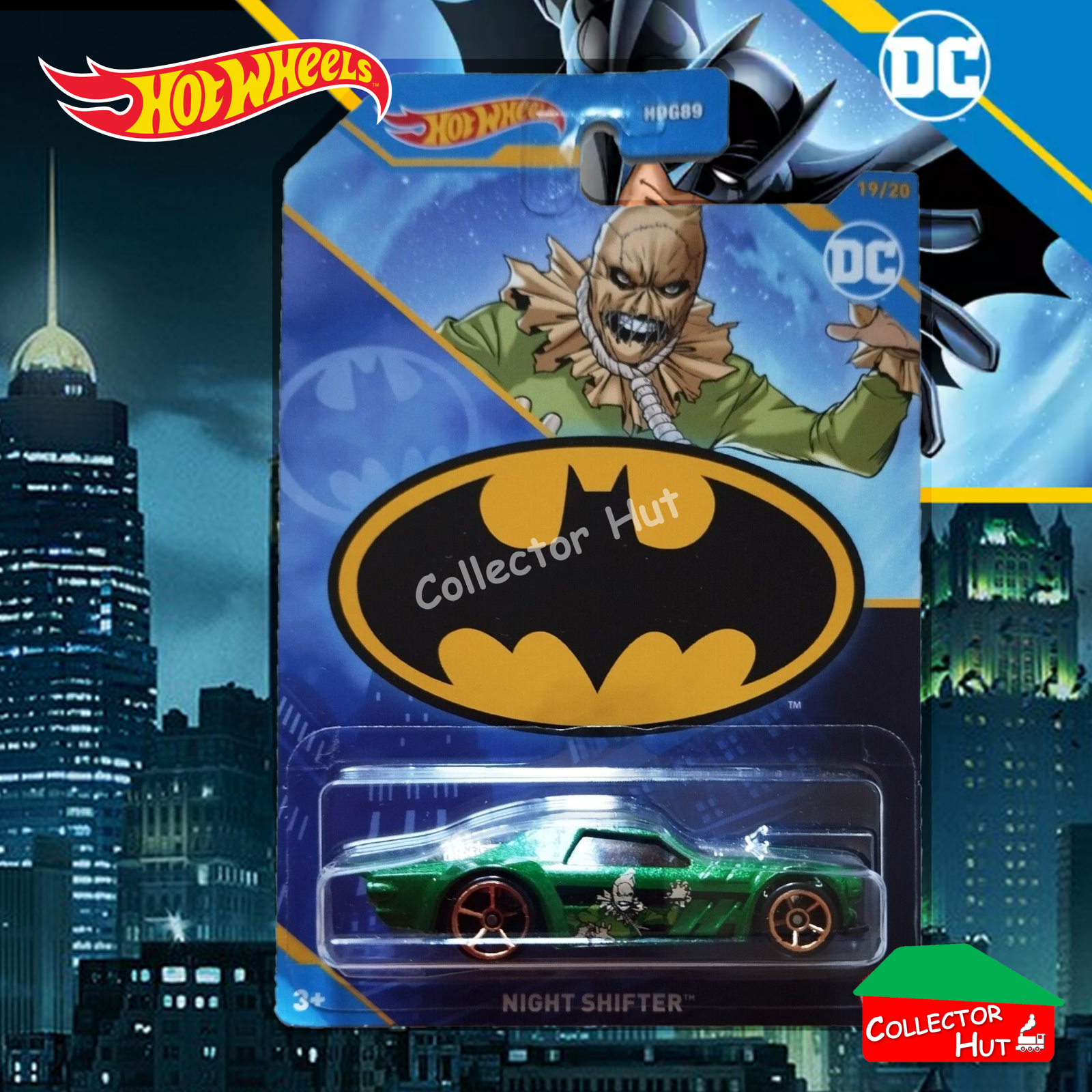 Hot Wheels DC Batman HDG89 1:64 Scale Die Cast