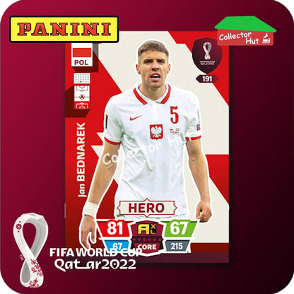 Panini Adrenalyn XL Qatar World Cup 2022 Trading Cards BASE SET #145-288