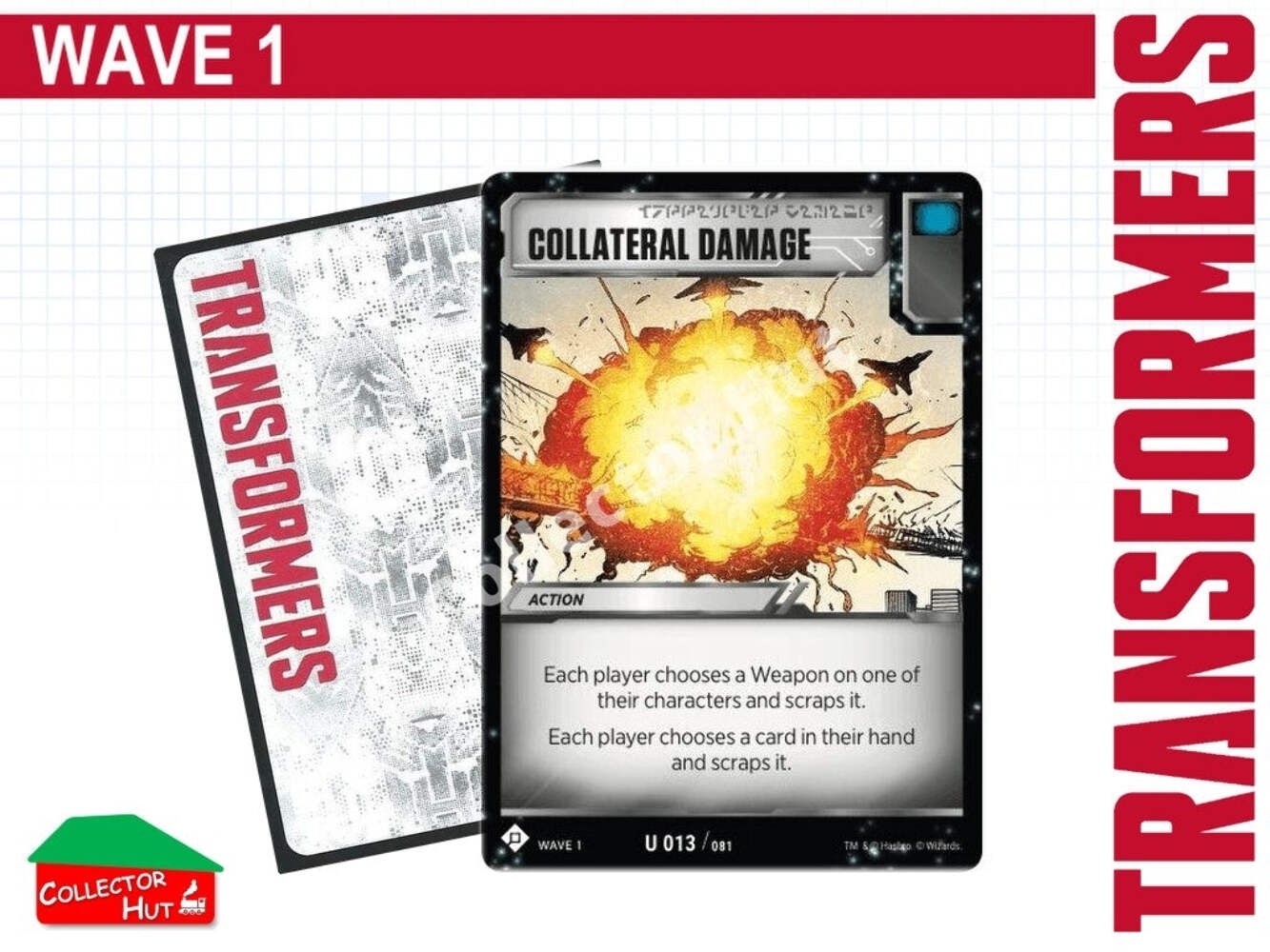 Transformers TCG Wave 1 BATTLE Cards Common/Uncommon