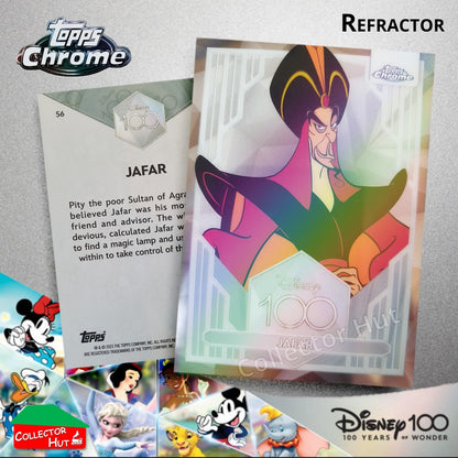 Disney 100 Topps Chrome 2023 REFRACTOR Cards 1-100 Pick Singles