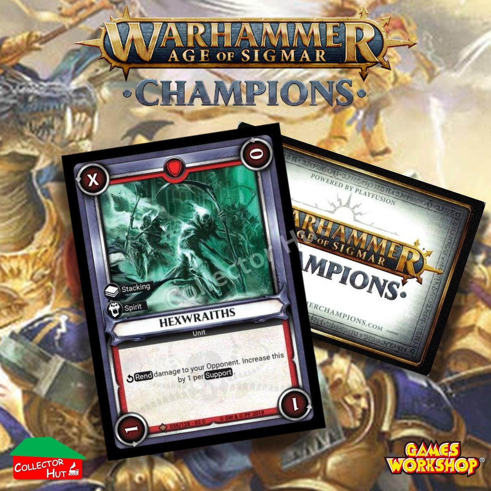 Warhammer Age of Sigmar: Champions Wave 2 ONSLAUGHT Trading Cards CHOOSE SINGLES