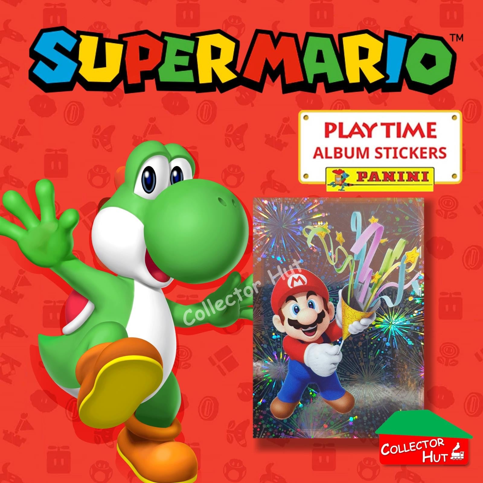 Panini Super Mario Playtime Sticker Collection Singles