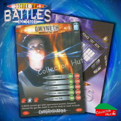DOCTOR WHO Battles in Time #1-139 EXTERMINATOR RARE & COMMON Cards YOU CHOOSE