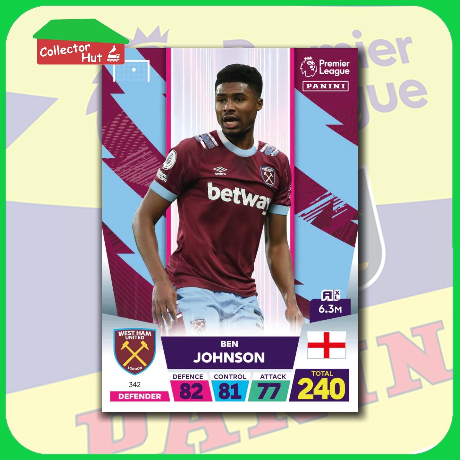 Panini Adrenalyn XL Premier League 2023 2022/23 Trading Cards #190 - #369
