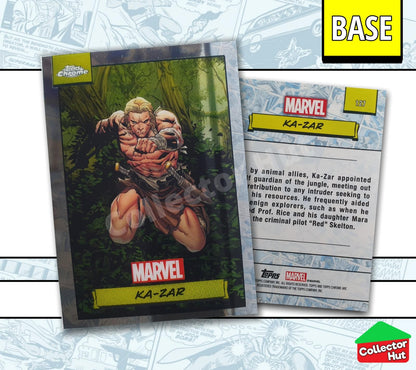 Marvel Topps Chrome 2024 Base Card Collection 1-150 YOU CHOOSE