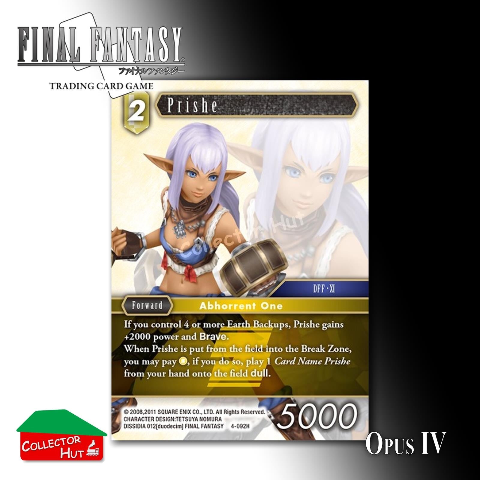 Final Fantasy Trading Card Game OPUS IV 4 FOIL CARDS You Choose