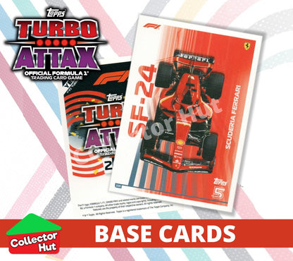 Topps Turbo Attax Formula 1 F1 2024 #167-312 Base Cards YOU CHOOSE