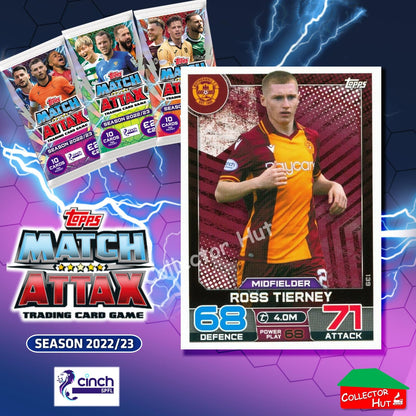 TOPPS MATCH ATTAX SPFL 2022/23 #1-162 Choose Your Card