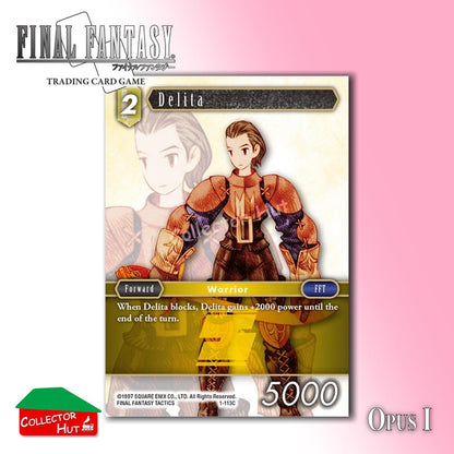 Final Fantasy Trading Card Game OPUS I Singles You Choose