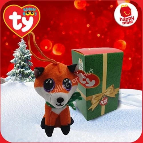 McDonald's Happy Meal Christmas Beanie Boo Plush Toys X10 COMPLETE TY