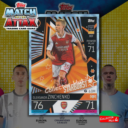 Topps Match Attax Extra 2022/23 Parallel CRYSTAL & EMERALD Cards YOU CHOOSE