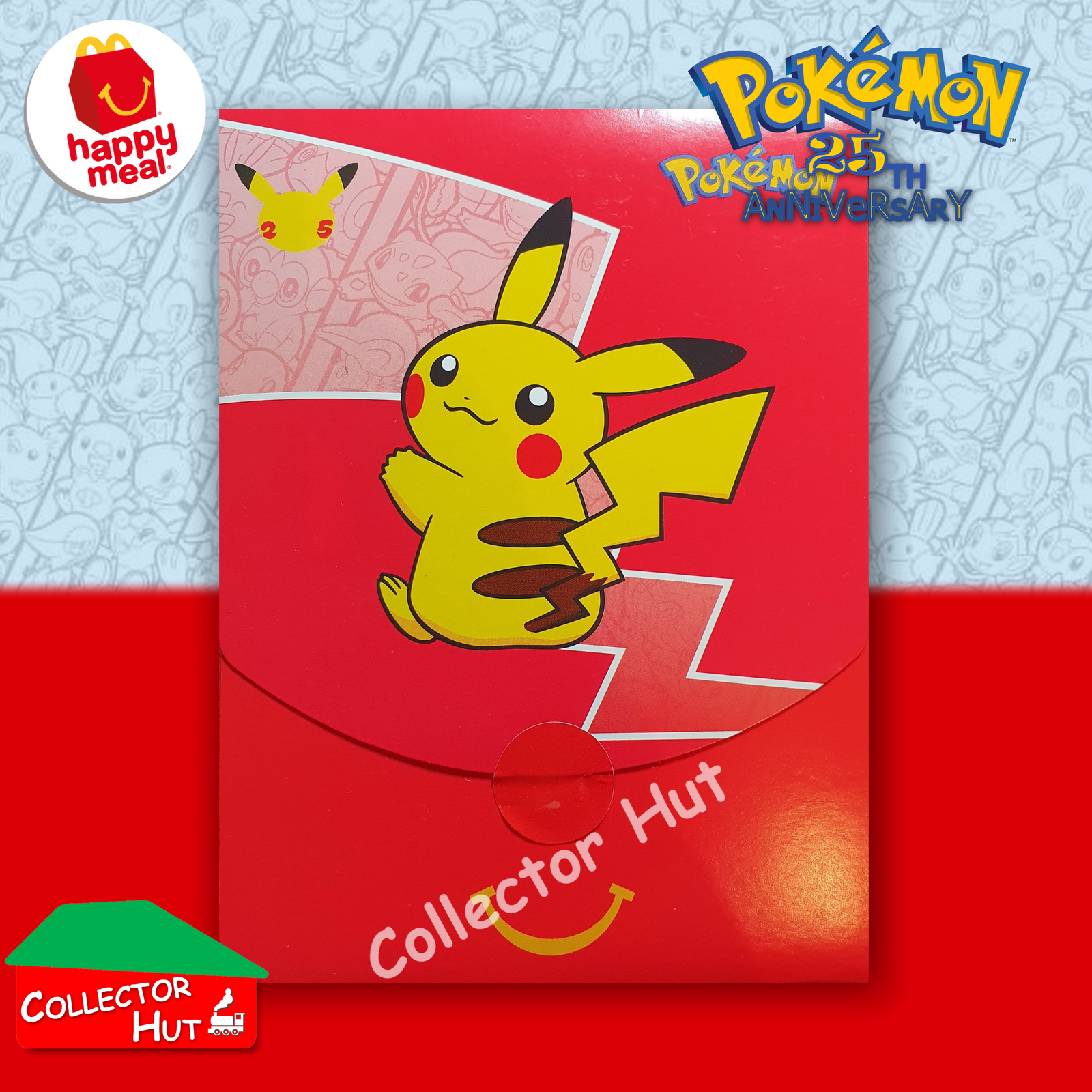 McDonald's Happy Meal 2021 Pokémon 25th Anniversary Trading Cards You Choose