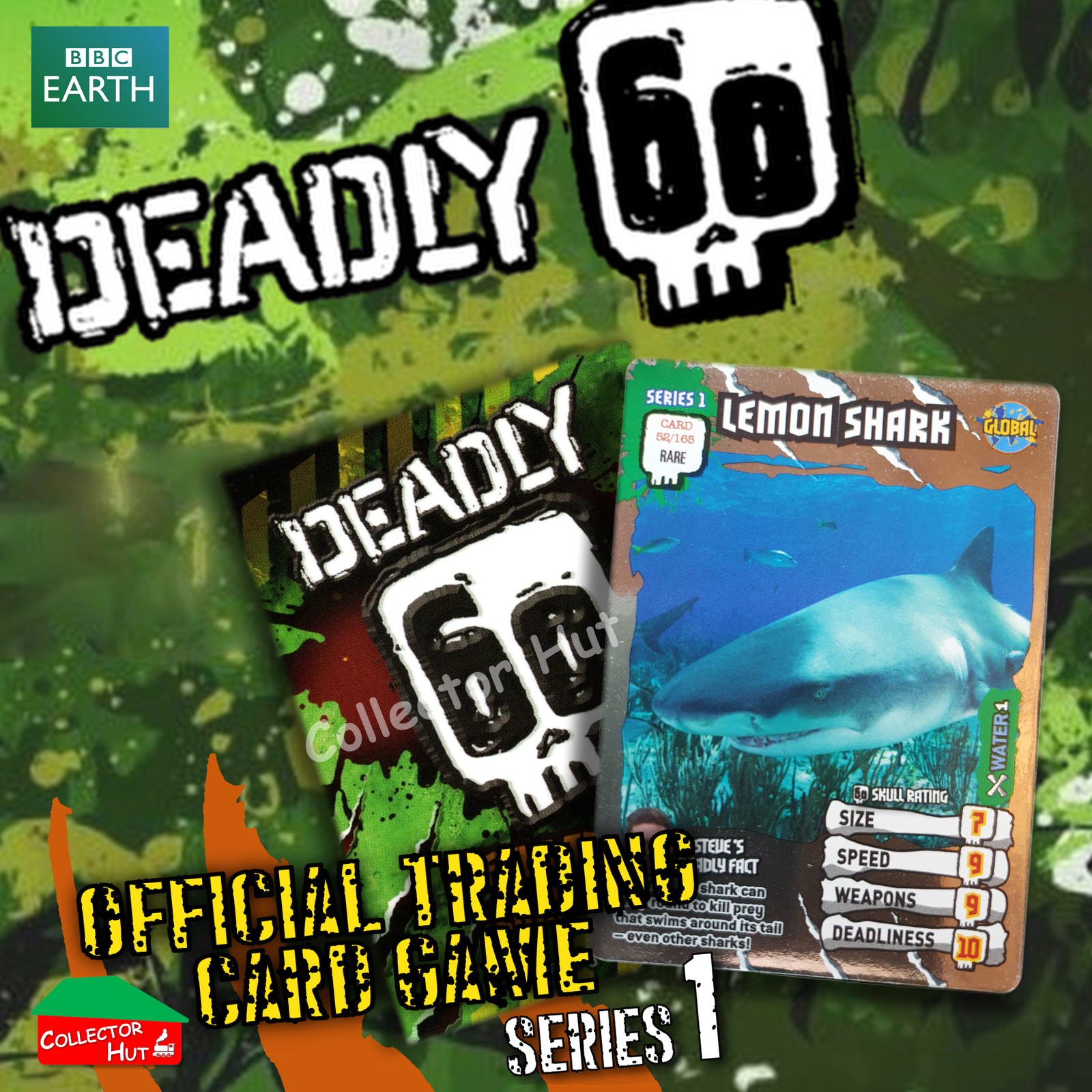 CBBC Deadly 60 Season 1, 2 & Wild FOIL RARE LIMITED Trading Cards