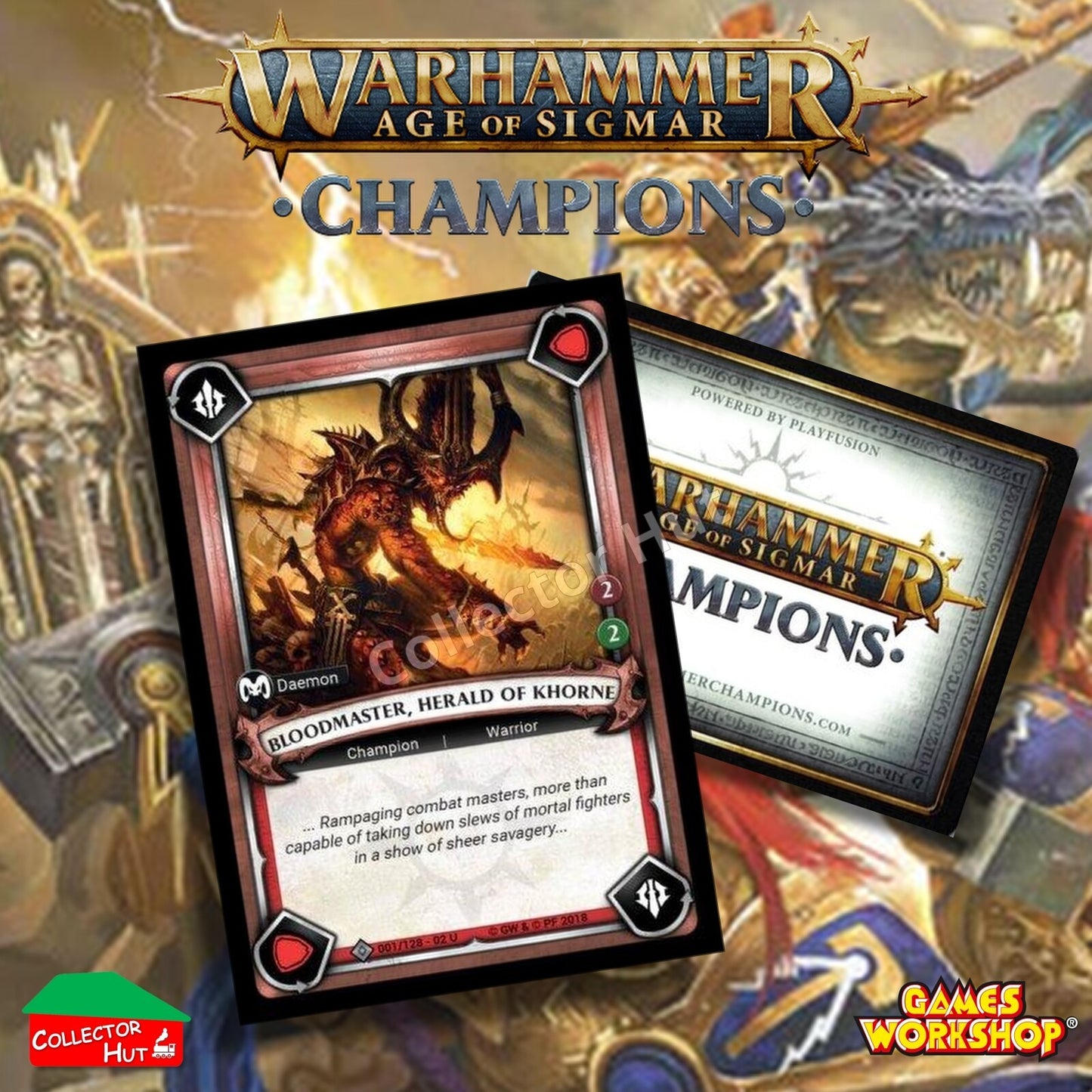 Warhammer Age of Sigmar: Champions Wave 2 ONSLAUGHT Trading Cards CHOOSE SINGLES