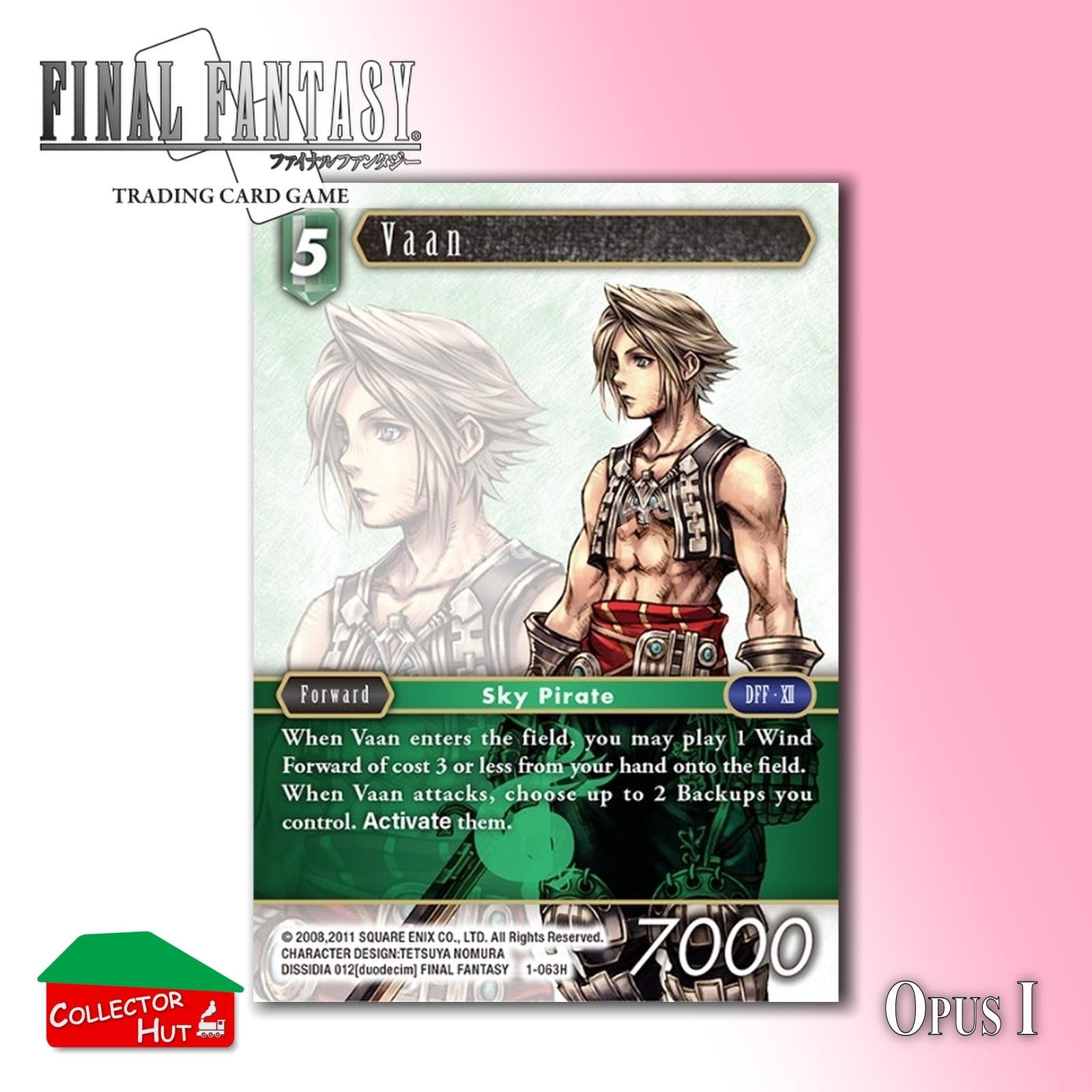Final Fantasy Trading Card Game OPUS I Singles You Choose