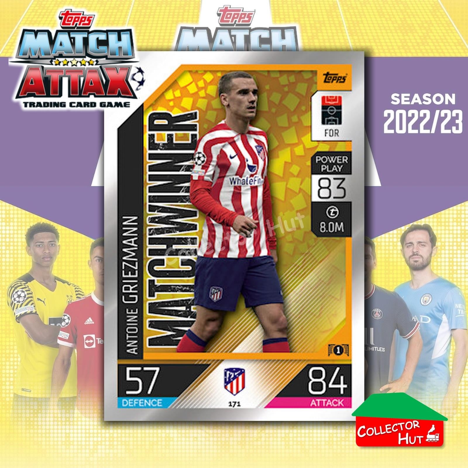 Topps Match Attax Europa Champions League 2022/23 TCG Trading Cards Base 1-189