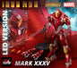 Iron Man Marvel Action Figures 1:10 Scale Avengers Infinity Saga LED VERSION