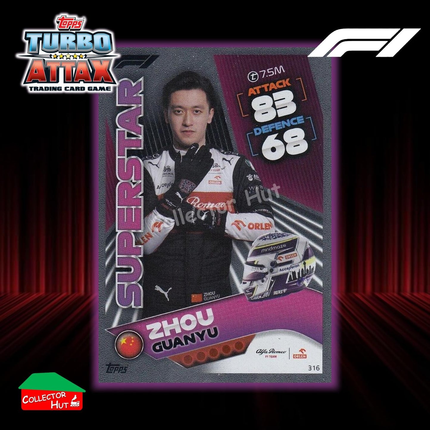 Topps Turbo Attax Formula 1 F1 2022 Limited Edition, 100 Club & Foil Cards