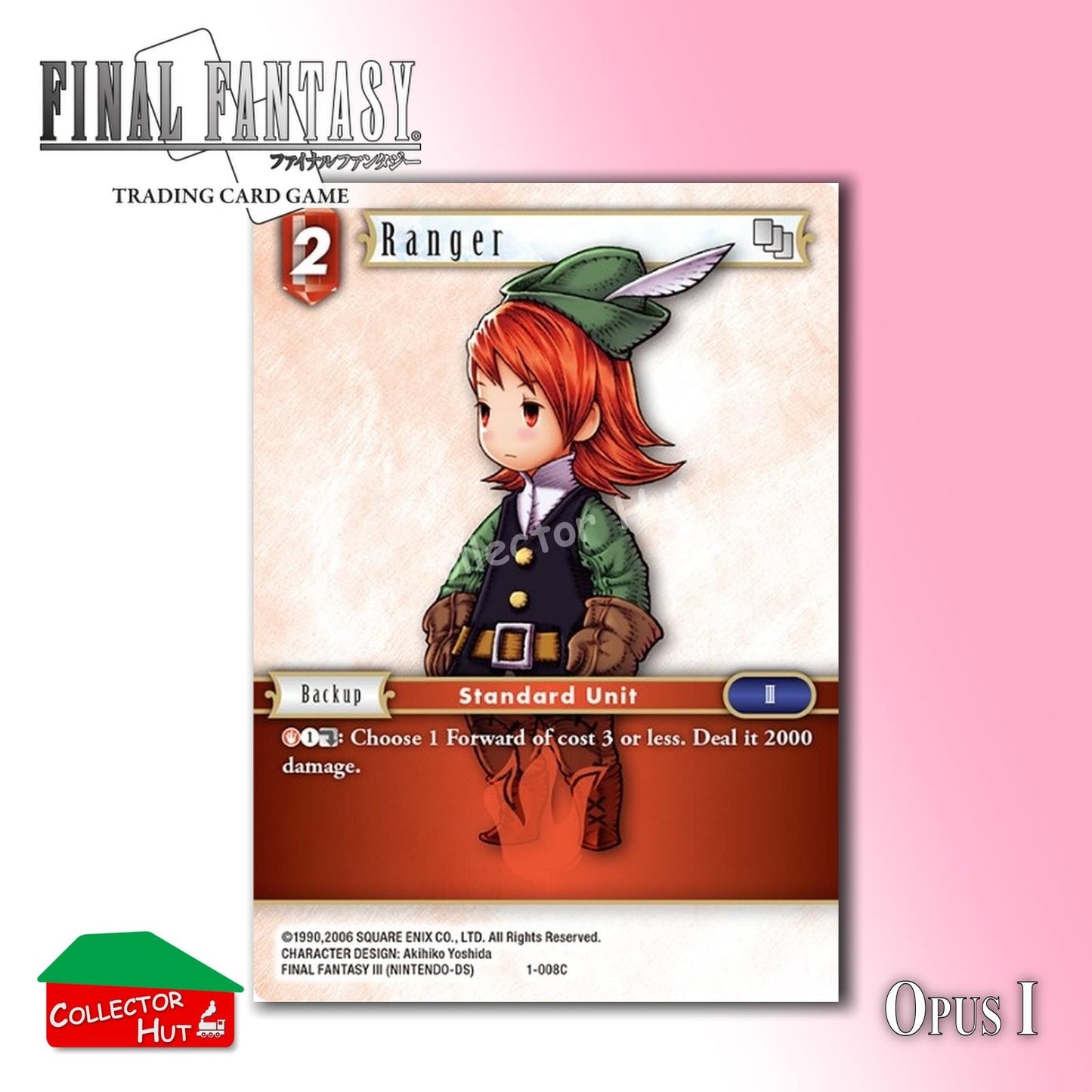 Final Fantasy Trading Card Game OPUS I Singles You Choose