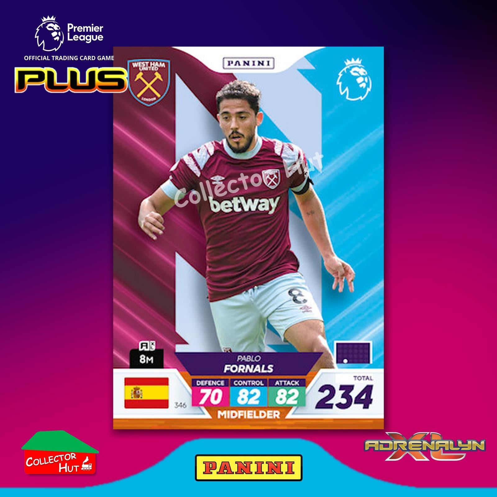 Panini Premier League Adrenalyn XL PLUS 2023 2022/23 Base Cards #190 - #369
