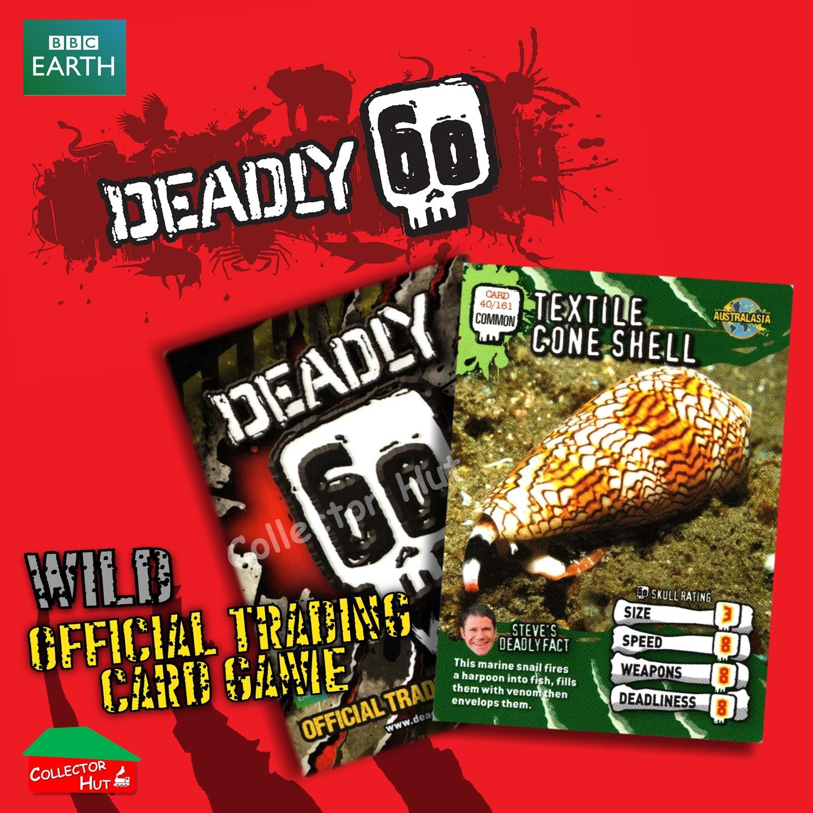 CBBC Deadly 60 WILD Trading Cards  Choose Your Cards