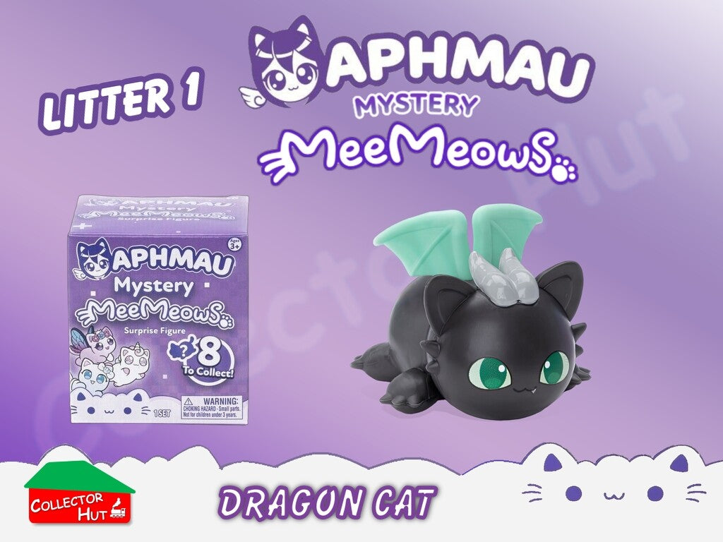 Aphmau MeeMeows Mystery Figures Litters 1, 2 & 3 Blind Boxes (Identified)