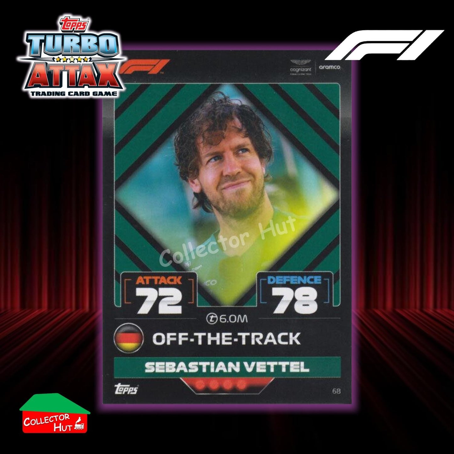 Topps Turbo Attax Formula 1 F1 2022 #1-131 Base Cards YOU CHOOSE