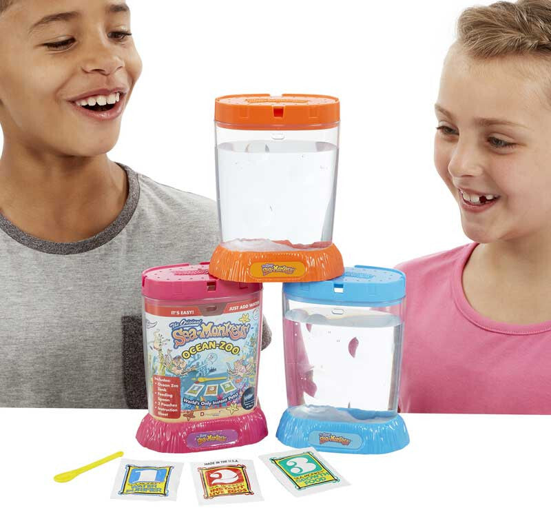 Sea Monkeys Original Ocean Zoo Grow Your Own Pets Educational Science Kit