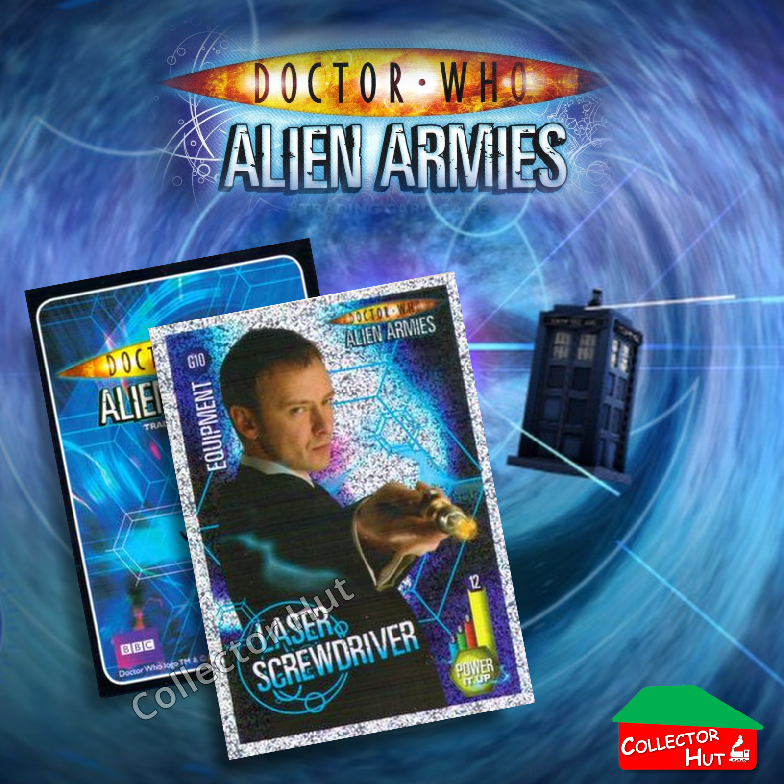 DOCTOR WHO Alien Armies Trading Cards Glitter Super Emboss Foil Cards