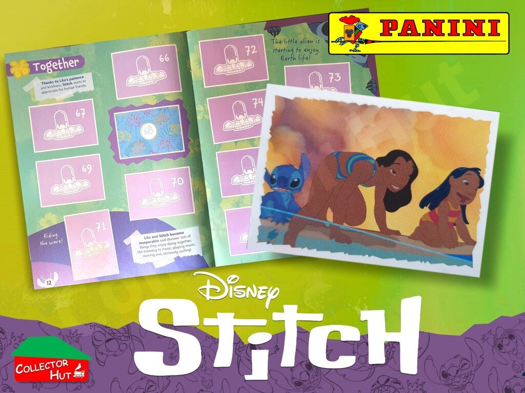 Panini Disney Stitch Single Stickers Lilo & Stitch 2024