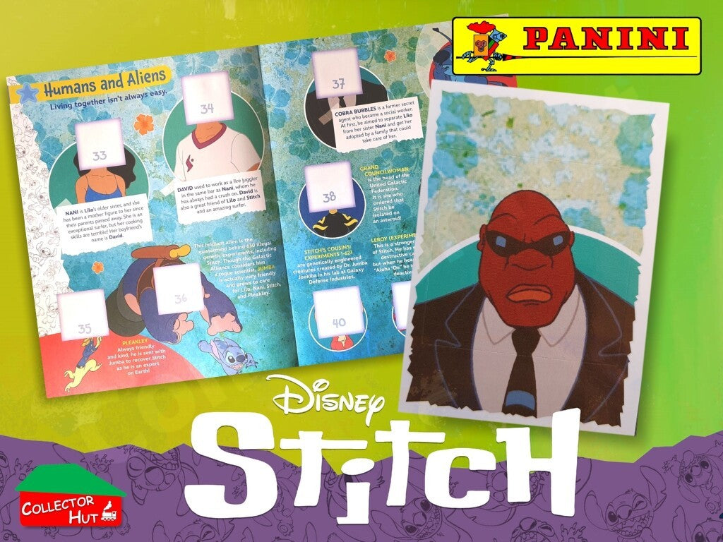 Panini Disney Stitch Single Stickers Lilo & Stitch 2024