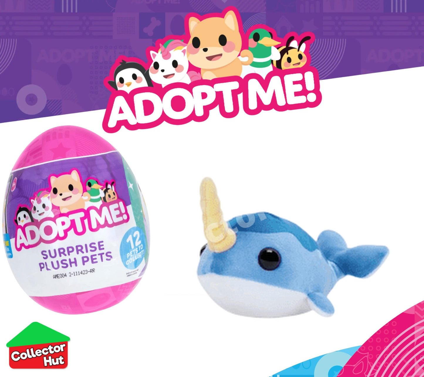 Adopt Me! Surprise Plush Pet Series 3 IDENTIFIED 13cm 5" Collectibles