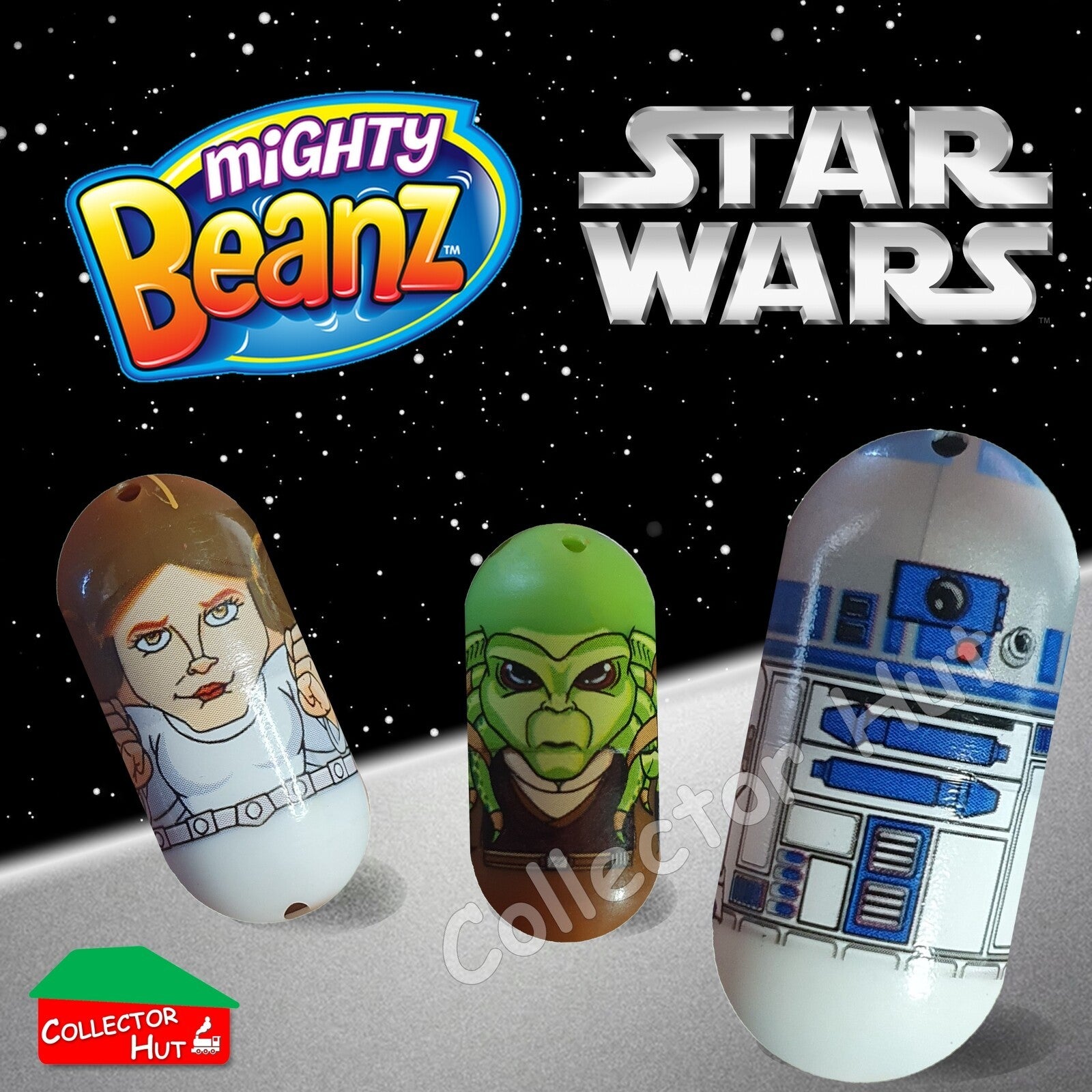 Mighty Beanz (2011)  STAR WARS Edition Beans 1-120 (Inc. CLONE WARS)