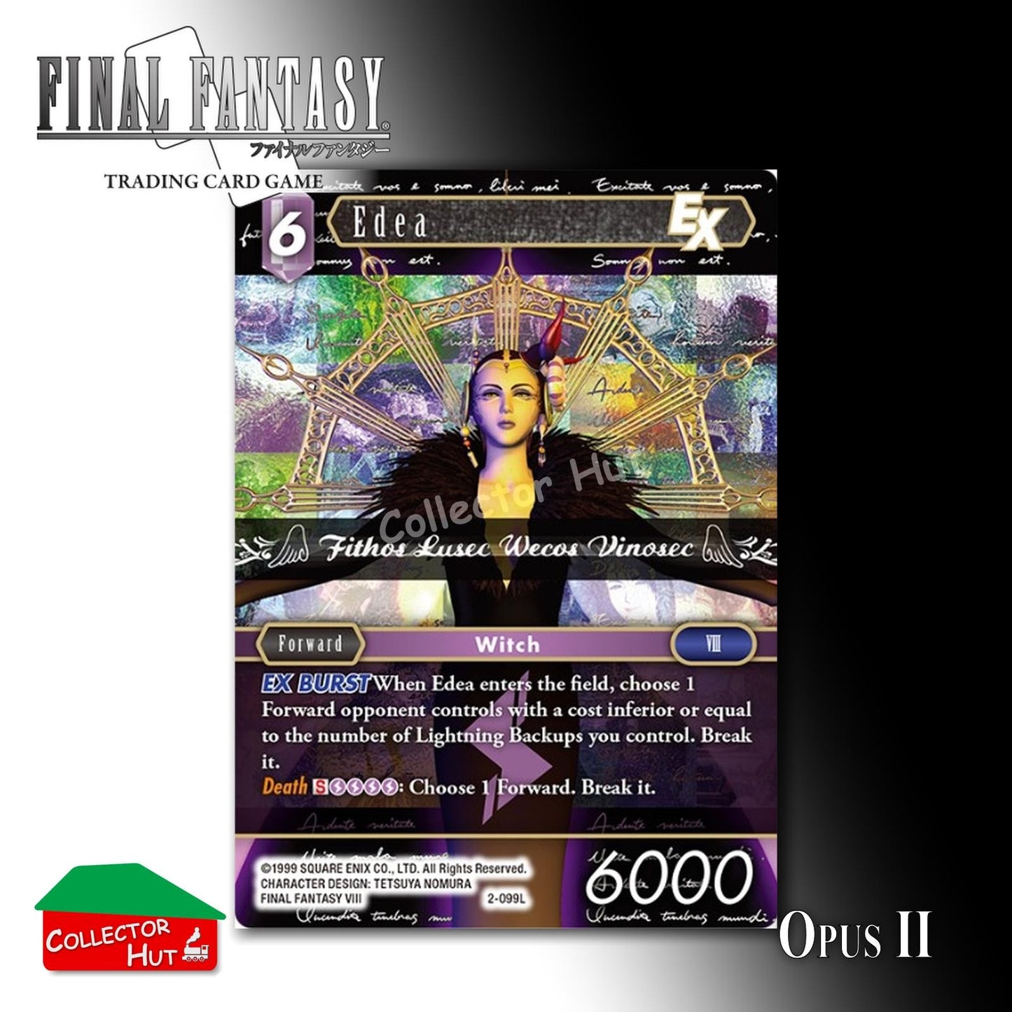 Final Fantasy Trading Card Game OPUS II 2 FOIL CARDS You Choose