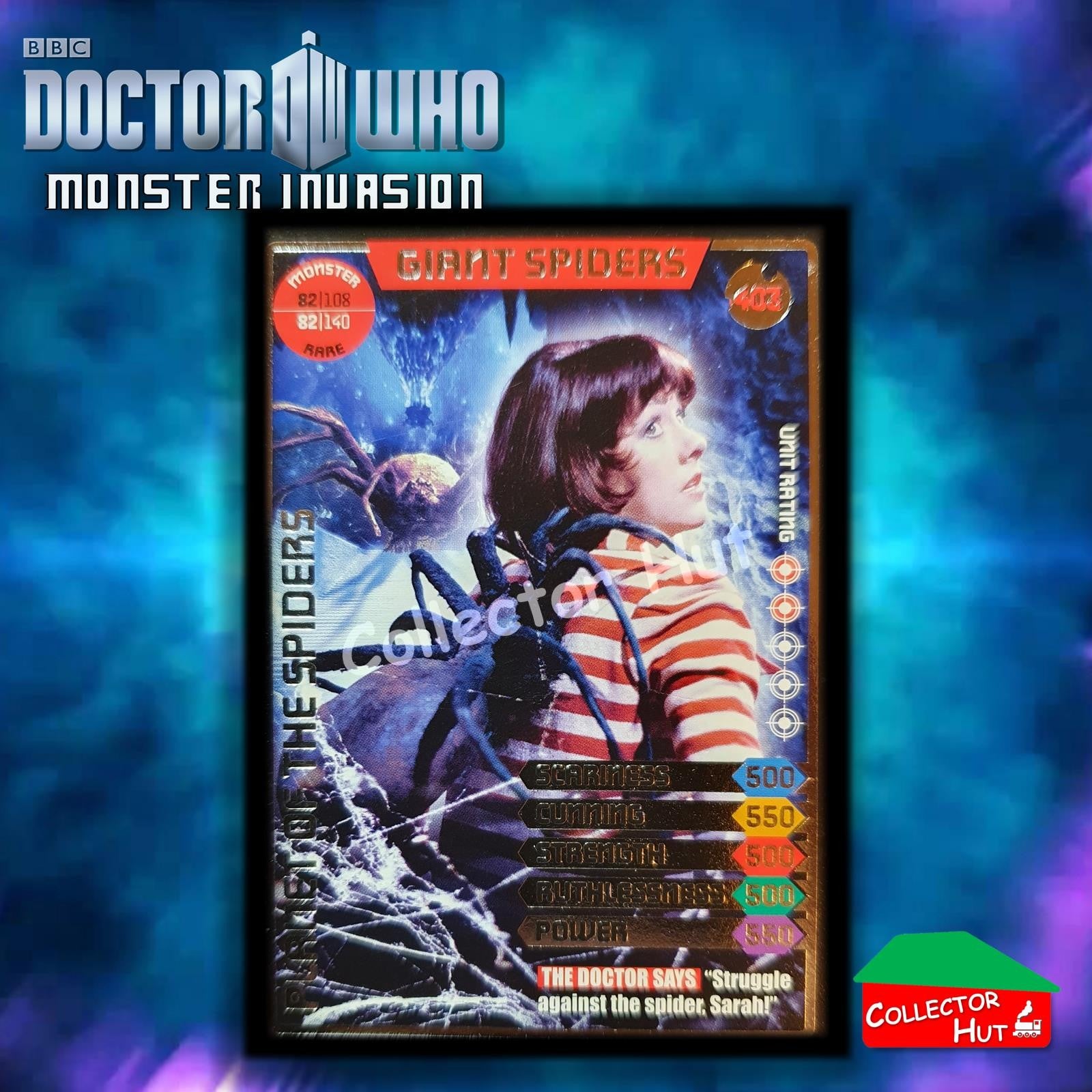 DOCTOR WHO Monster Invasion Trading Cards ULTIMATE 346-476 New Fresh & Sleeved