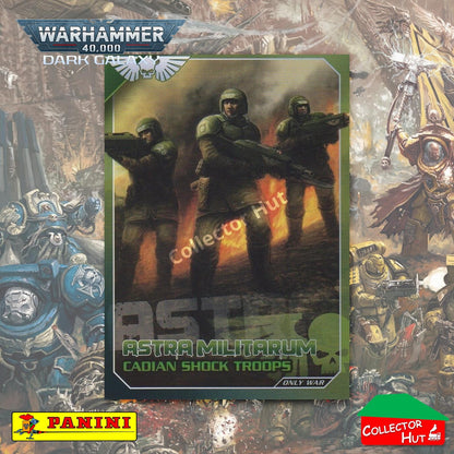 PANINI Warhammer 40,000 Dark Galaxy Only War Base Trading Cards #1-225