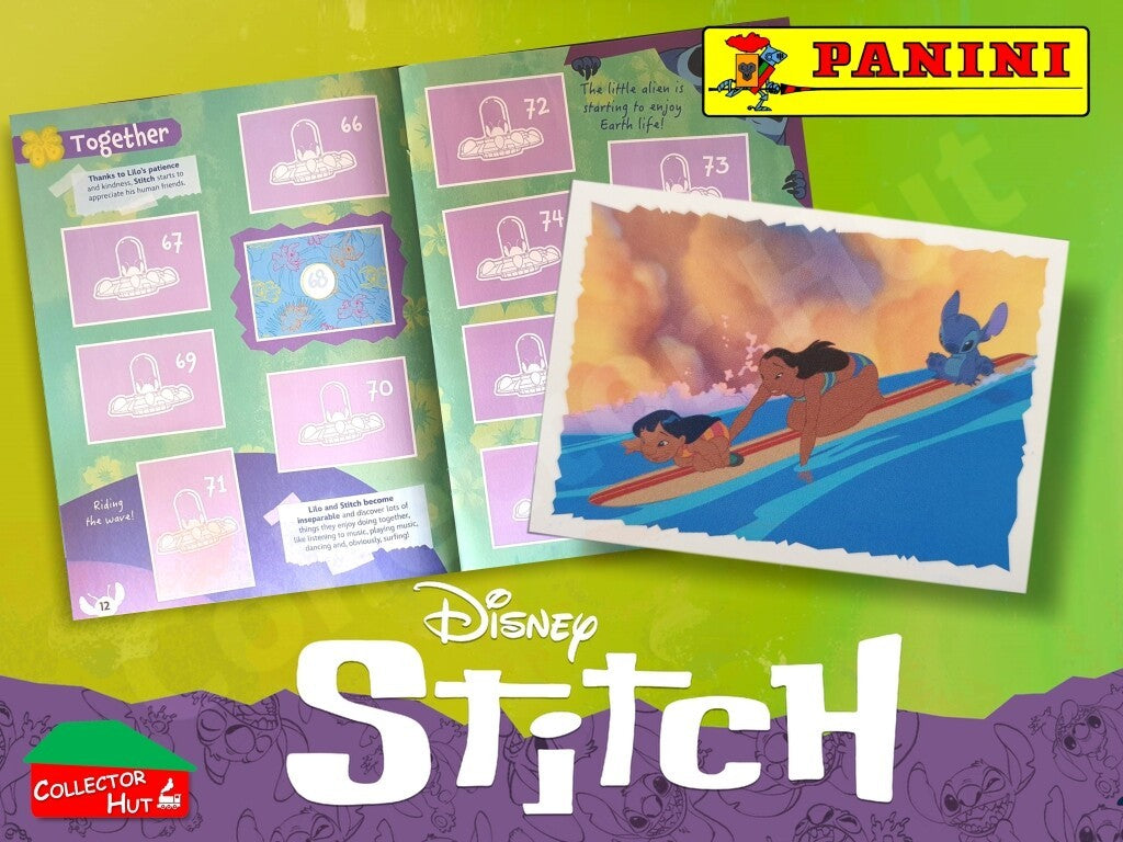 Panini Disney Stitch Single Stickers Lilo & Stitch 2024