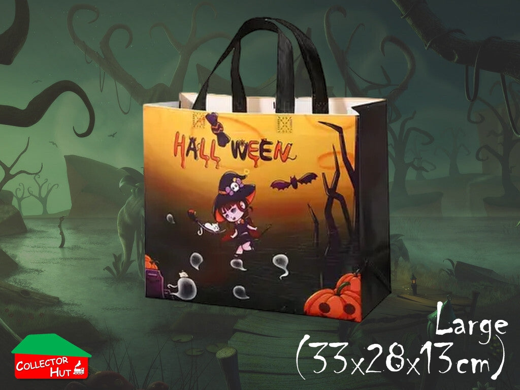 Halloween Novelty Tote Bags Trick or Treat Fabric Choose a Pattern