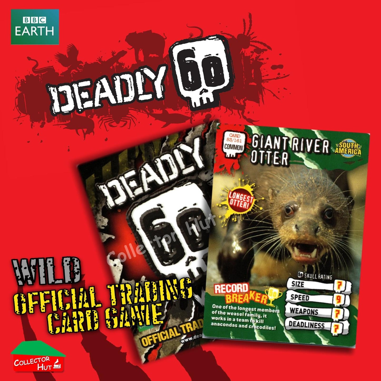 CBBC Deadly 60 WILD Trading Cards  Choose Your Cards