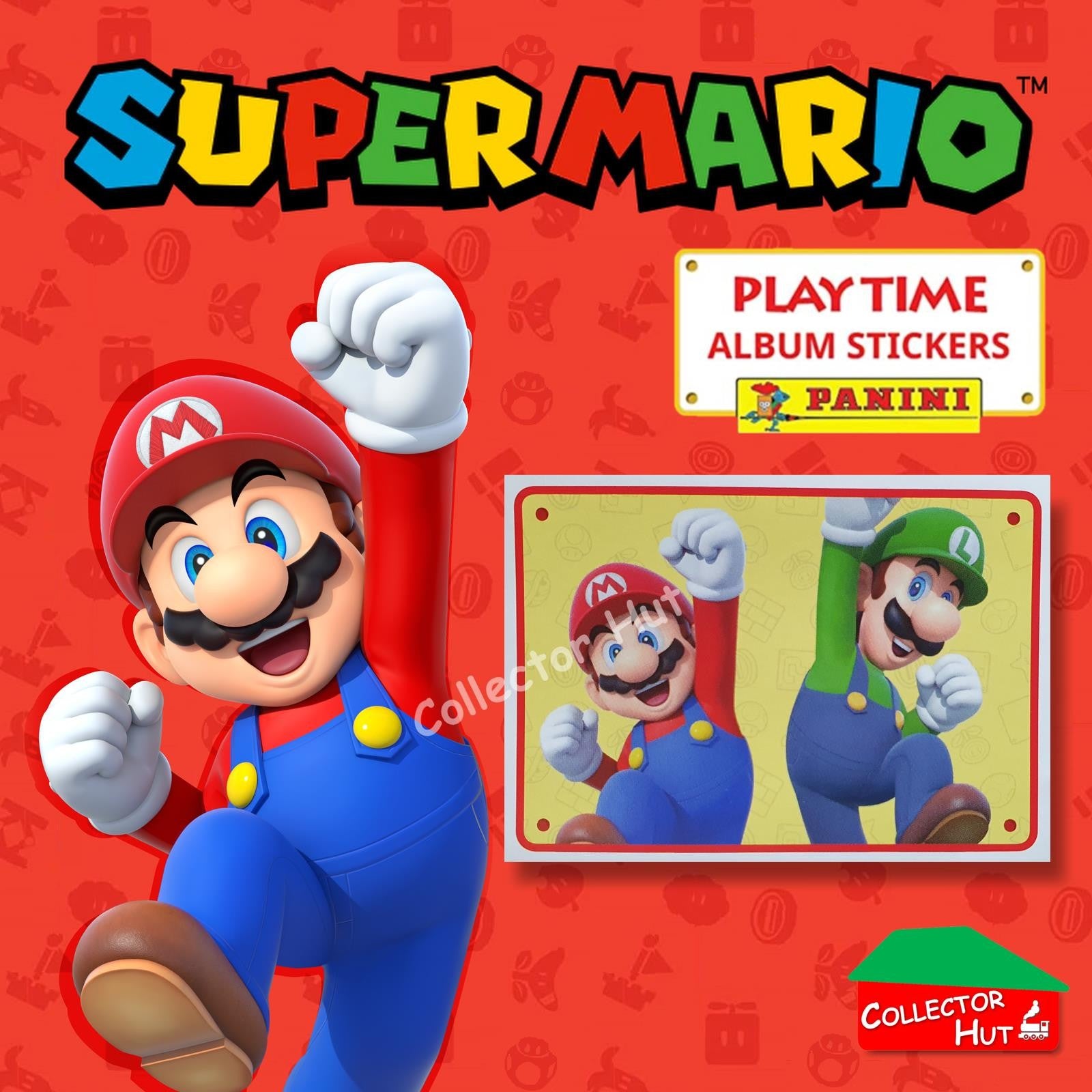 Panini Super Mario Playtime Sticker Collection Singles
