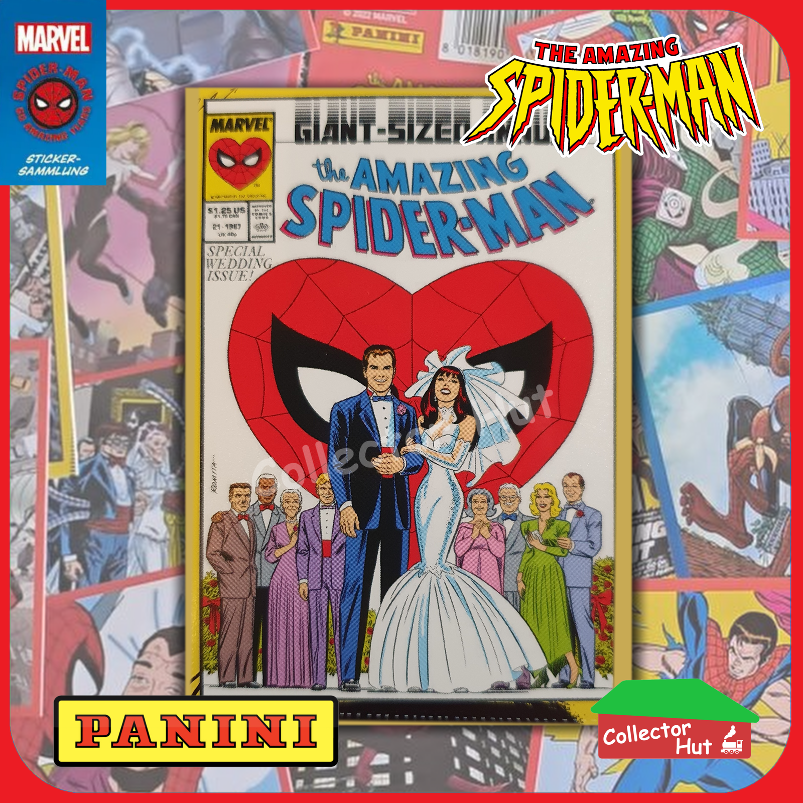Panini The Amazing Spider-Man 60th Anniversary Trading Cards Singles 1-60