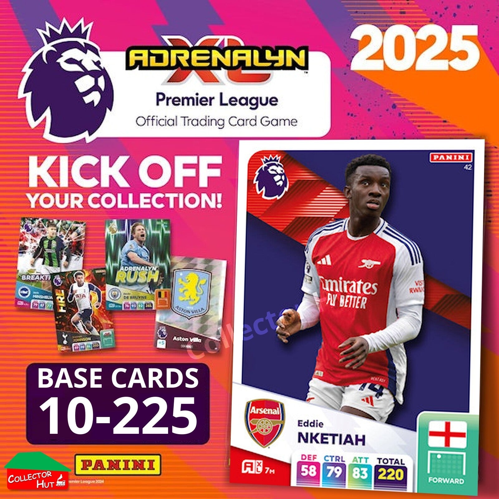 Panini Adrenalyn XL Premier League 2025 2024/25 Base & Foils #10-225