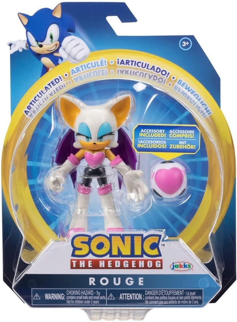 Sonic 4" Posable Action Figures with Accessories JAKKS Sonic the Hedgehog