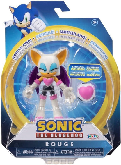 Sonic 4" Posable Action Figures with Accessories JAKKS Sonic the Hedgehog