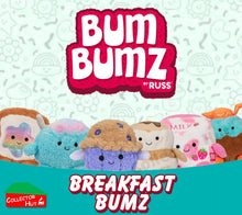 Bumbumz 7.5" Plush Breakfast Bumz Choose Your Super Soft Character