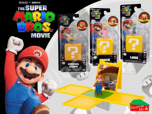 The Super Mario Bros Movie 3cm Mini Figures with Mystery Box