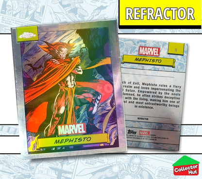 Marvel Topps Chrome 2024 REFRACTOR Card Collection YOU CHOOSE